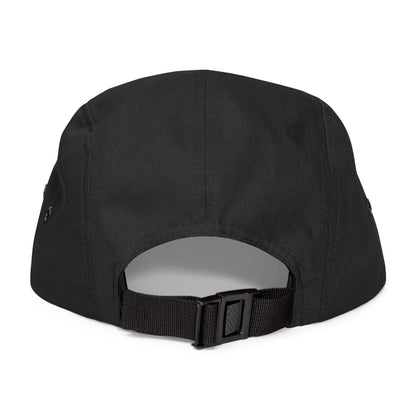 Embroidered D Logo 5-Panel Cap — Minimal Streetwear Hat