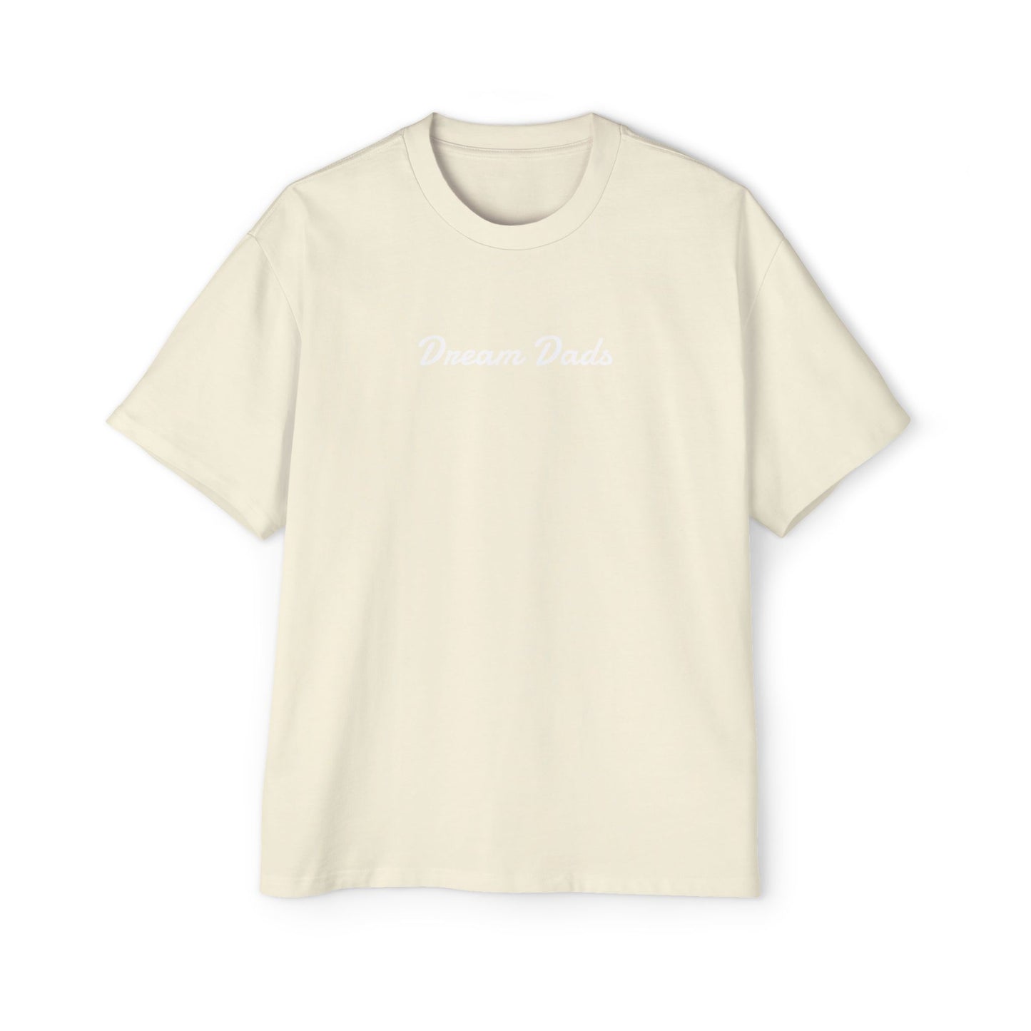 Dream Dads Tee — 'Dream Social Club Dads' Red Oversized Men's T-Shirt