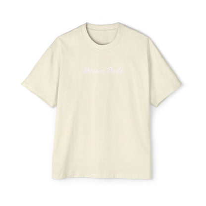Dream Dads Tee — 'Dream Social Club Dads' Red Oversized Men's T-Shirt