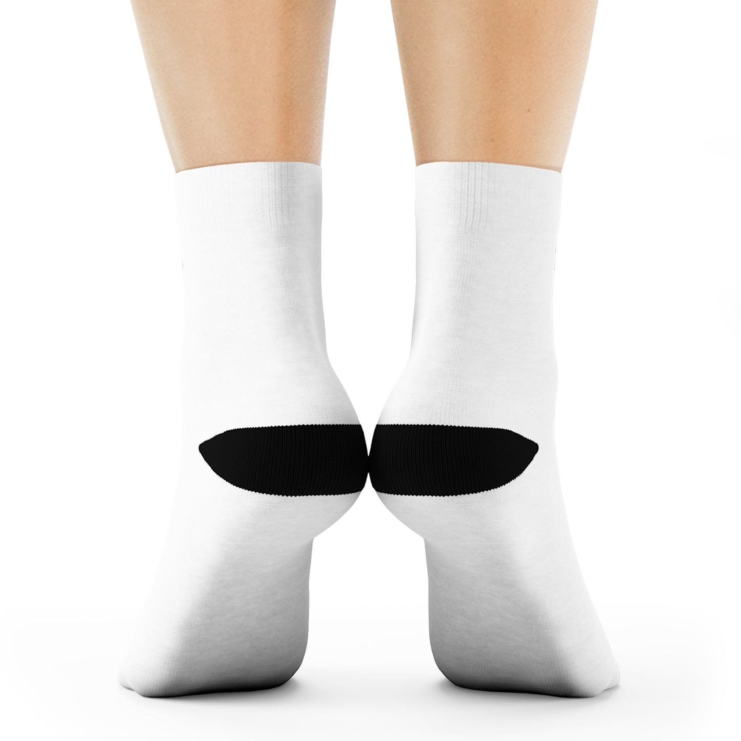 Dream Daddy Crew Socks — Novelty White Socks with Script Text