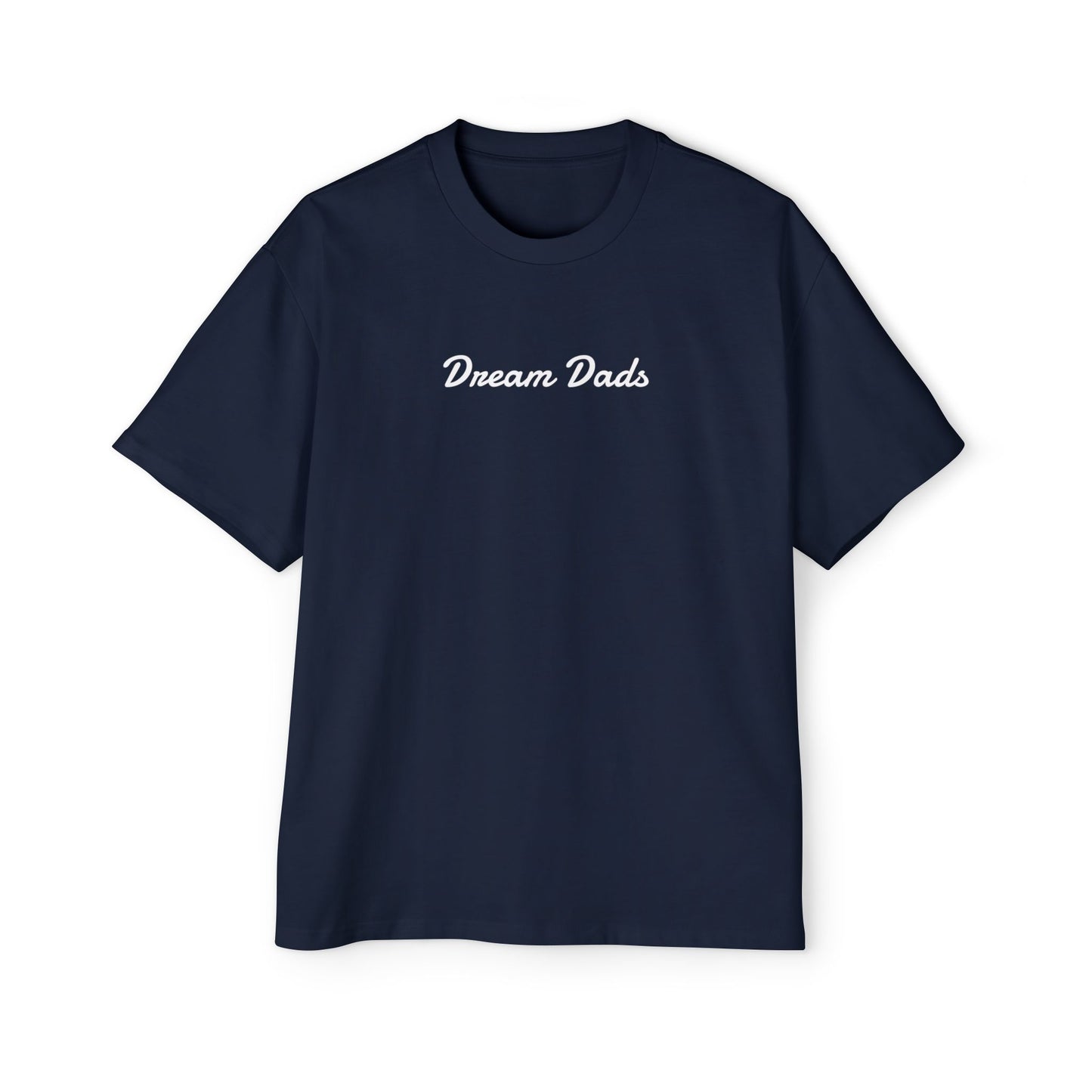 Dream Dads Tee — 'Dream Social Club Dads' Red Oversized Men's T-Shirt