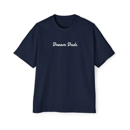 Dream Dads Tee — 'Dream Social Club Dads' Red Oversized Men's T-Shirt