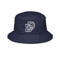 Embroidered DD Monogram Bucket Hat — Casual Streetwear Cap