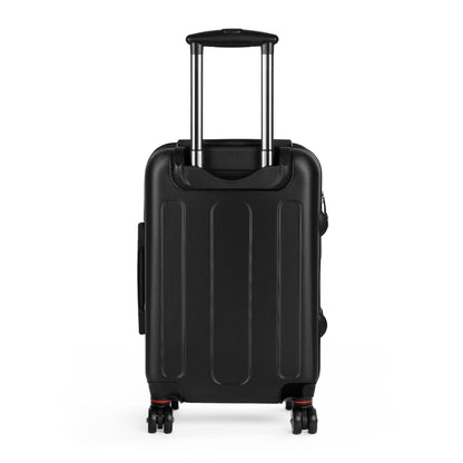 Dream Dads Carry-On Suitcase – Black Monogram Travel Luggage for Fathers
