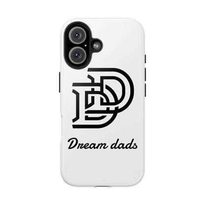 Dream Dads Tough Phone Case — Minimal Monogram DD Phone Cover for Fathers, Father’s Day Gift