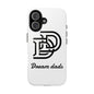 Dream Dads Tough Phone Case — Minimal Monogram DD Phone Cover for Fathers, Father’s Day Gift