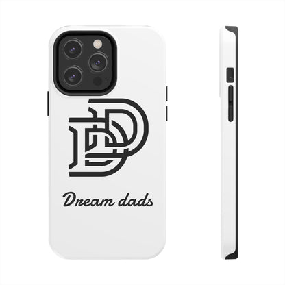 Dream Dads Tough Phone Case — Minimal Monogram DD Phone Cover for Fathers, Father’s Day Gift