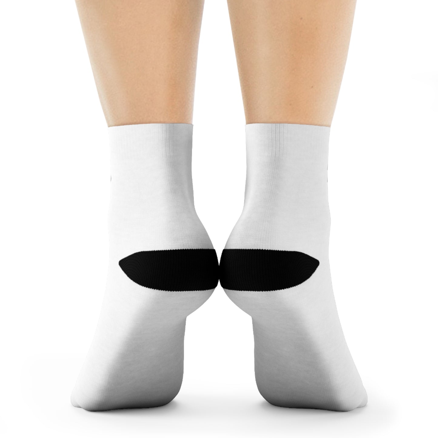 Dream Daddy Crew Socks — Novelty White Socks with Script Text