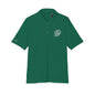 Orange Performance Polo with 'D' Chest Logo — Men's Golf & Team Shirt