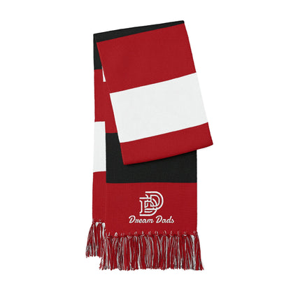 Embroidered Team Stripe Scarf – Custom Spectator Scarf with Logo