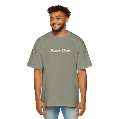 Dream Dads Tee — 'Dream Social Club Dads' Red Oversized Men's T-Shirt