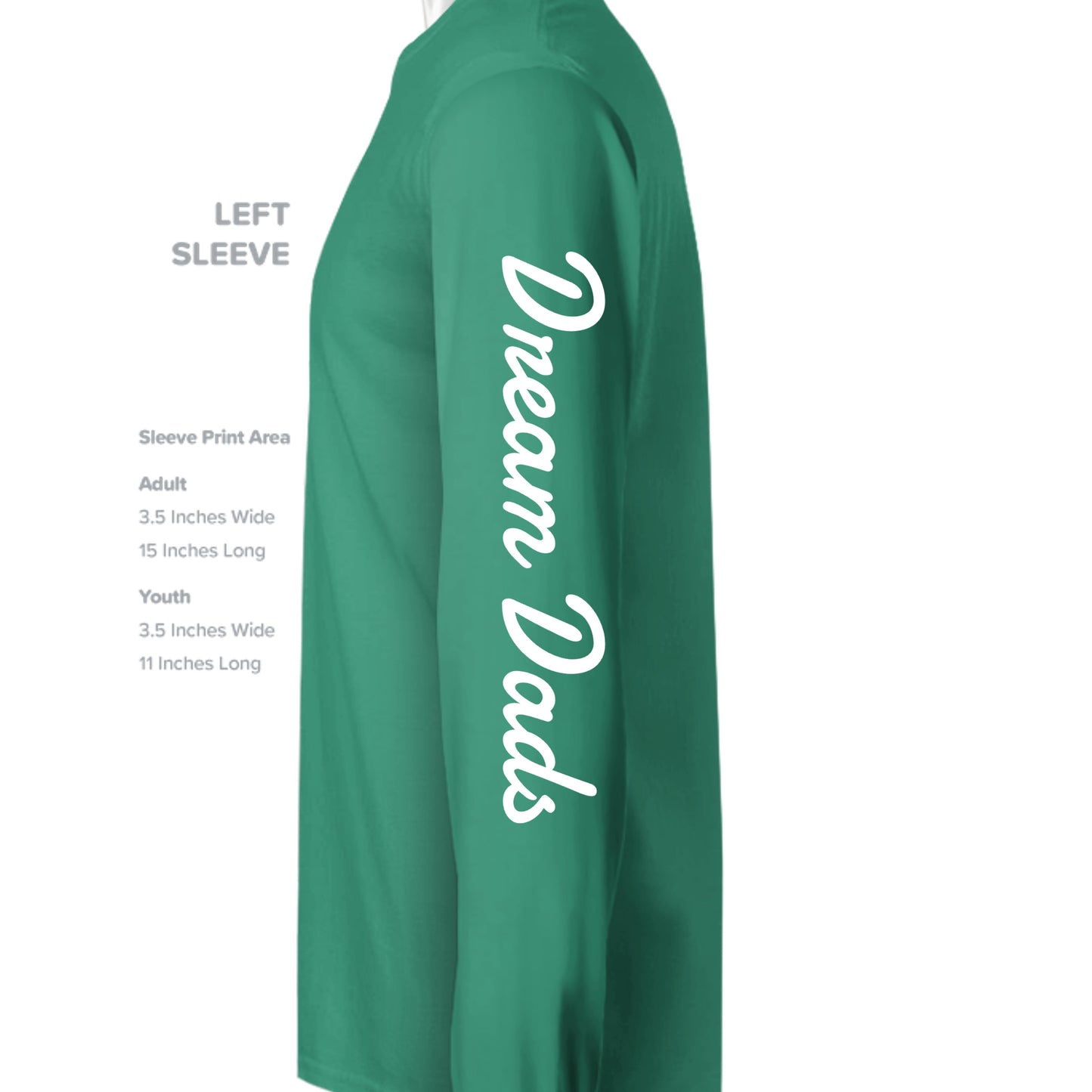 Kelly Green - ST420LS - SLEEVE_LEFT