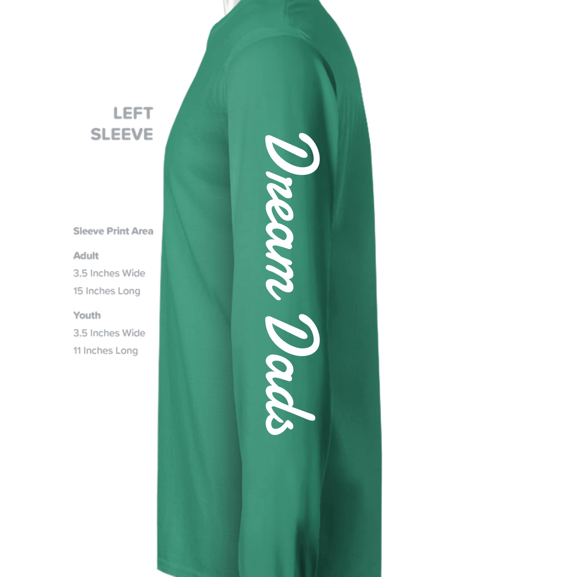 Kelly Green - ST420LS - SLEEVE_LEFT